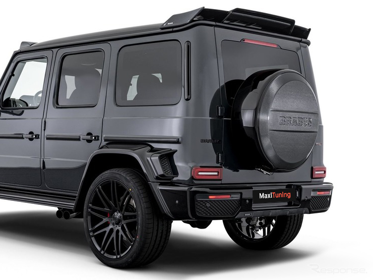 BRABUS Rims R22 MATTE BLACK for Mercedes-Benz W463A G-Class